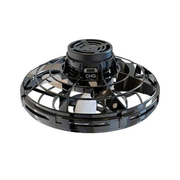 Mini Drone LED UFO Gyro Spinner – Vol Hélicoptère Gyroscopique, Jouet Volant Lumineux